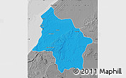 Political Map of Safi, desaturated