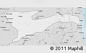 Silver Style 3D Map of Chiure