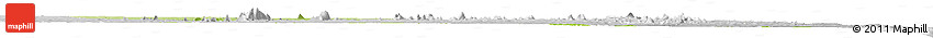 Physical Horizon Map of Chiure, lighten, desaturated