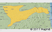 Savanna Style Map of Chiure