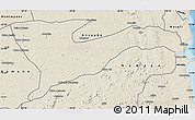 Shaded Relief Map of Chiure