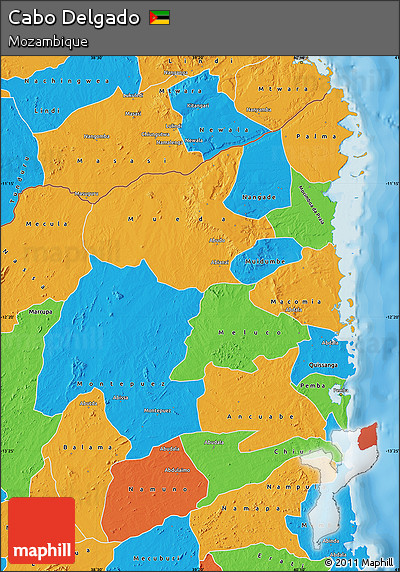 Political Map of Cabo Delgado