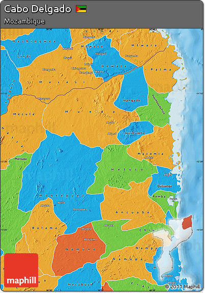 Political Map of Cabo Delgado