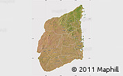 Satellite Map of Cabo Delgado, cropped outside