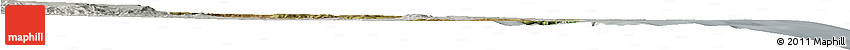 Satellite Horizon Map of Mocimboa Da Praia, lighten, semi-desaturated