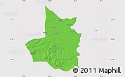 Political Map of Mocimboa da Praia, cropped outside