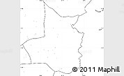 Blank Simple Map of Mocimboa da Praia, no labels