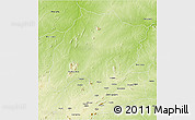 Physical 3D Map of Montepuez