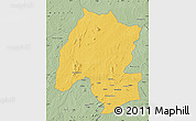 Savanna Style Map of Montepuez