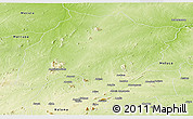 Physical Panoramic Map of Montepuez