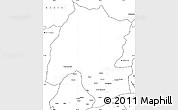 Blank Simple Map of Montepuez