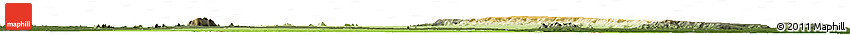 Physical Horizon Map of Mueda, darken