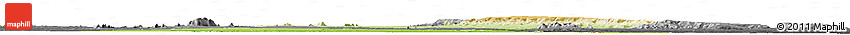 Physical Horizon Map of Mueda, darken, desaturated
