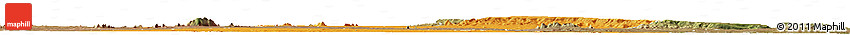 Political Horizon Map of Mueda, satellite outside