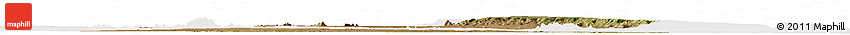 Satellite Horizon Map of Mueda, cropped outside
