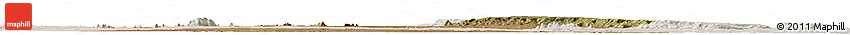 Satellite Horizon Map of Mueda, lighten