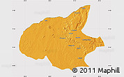 Political Map of Mueda, cropped outside
