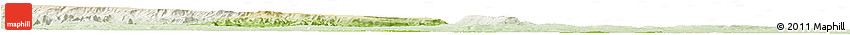 Physical Horizon Map of Muidumbe, lighten