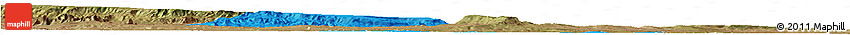 Political Horizon Map of Muidumbe, satellite outside