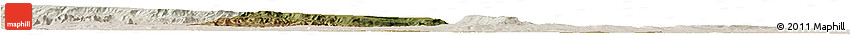 Satellite Horizon Map of Muidumbe, lighten
