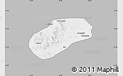 Gray Map of Muidumbe, single color outside