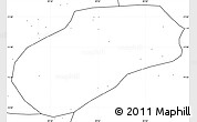Blank Simple Map of Muidumbe, no labels