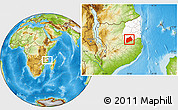 Physical Location Map of Namuno, highlighted parent region