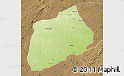 Physical Map of Namuno, satellite outside