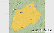Savanna Style Map of Namuno