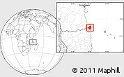 Blank Location Map of Palma