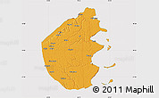 Political Map of Palma, cropped outside