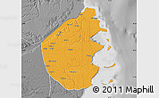 Political Map of Palma, desaturated