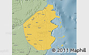 Savanna Style Map of Palma