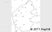 Blank Simple Map of Palma