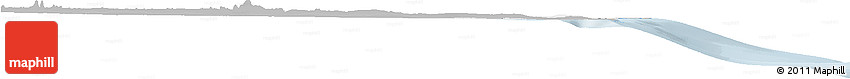 Gray Horizon Map of Pemba, single color outside