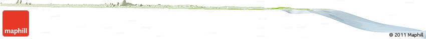 Physical Horizon Map of Pemba, lighten