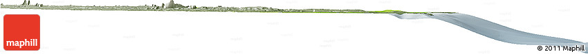 Physical Horizon Map of Pemba, semi-desaturated