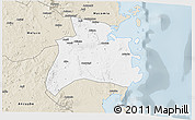 Classic Style 3D Map of Quissanga