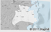 Gray 3D Map of Quissanga