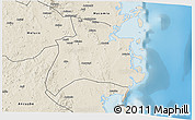 Shaded Relief 3D Map of Quissanga