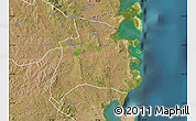 Satellite Map of Quissanga