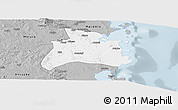 Gray Panoramic Map of Quissanga