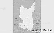 Gray 3D Map of Chibuto