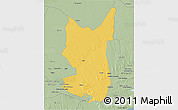 Savanna Style 3D Map of Chibuto
