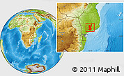 Physical Location Map of Chibuto