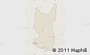 Shaded Relief Map of Chibuto, lighten