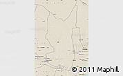Shaded Relief Map of Chibuto