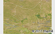 Satellite Panoramic Map of Chibuto