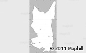 Gray Simple Map of Chibuto