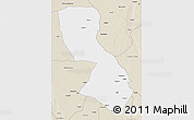 Classic Style 3D Map of Chigubo